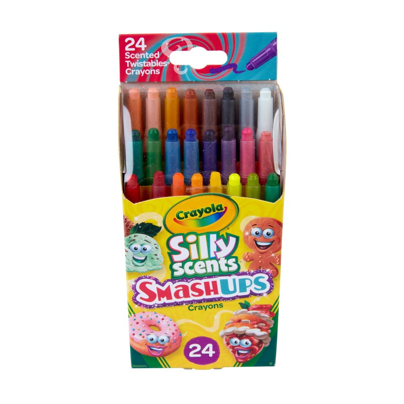 24Ct Smash Ups Scented Mini Crayons Twistables