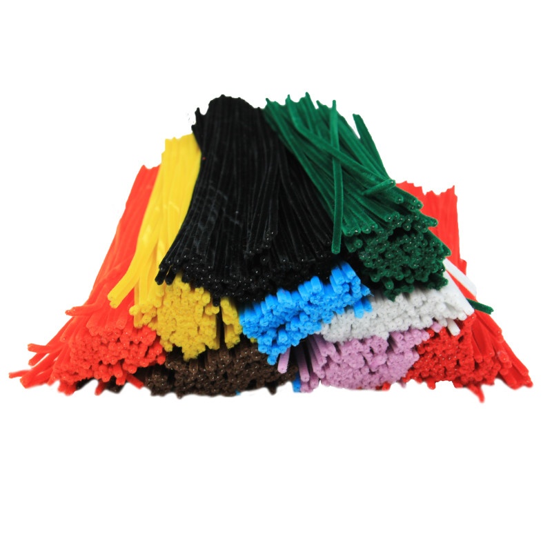 Chenille Stems 12In 1000/Box Assorted Colors