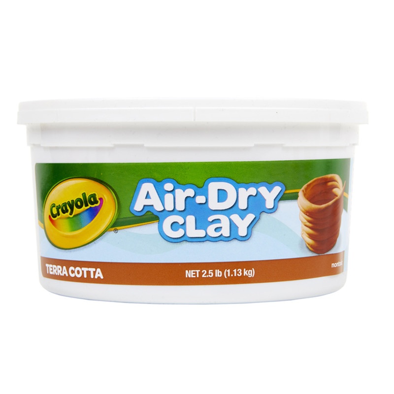Crayola Air Dry Clay 2 1/2Lb Terra Cotta