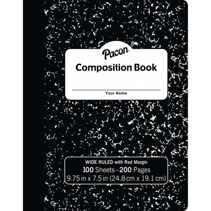 Composition Notebook 100Shts 9.75 X 7.5