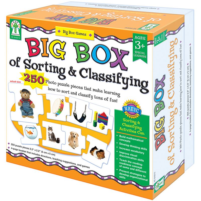 Big Box Of Sorting & Classifying Game Age 3+ Special Education