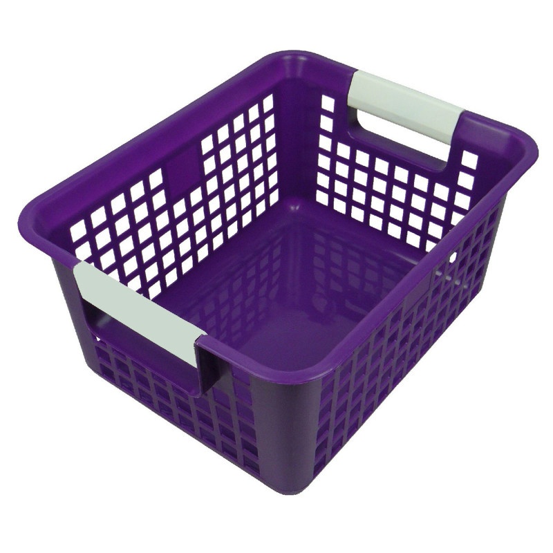 Purple Book Basket