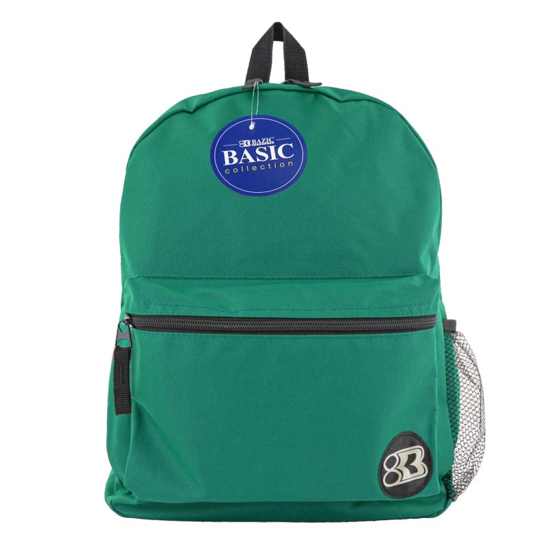 16In Green Basic Collctn Backpack
