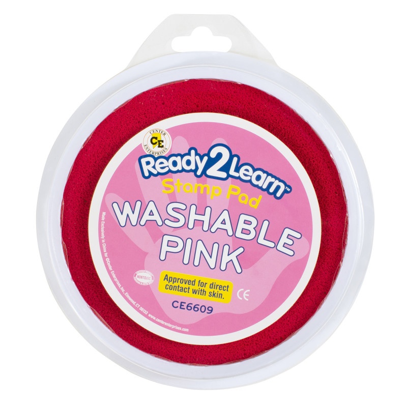 Jumbo Circular Washable Pads Pink Single