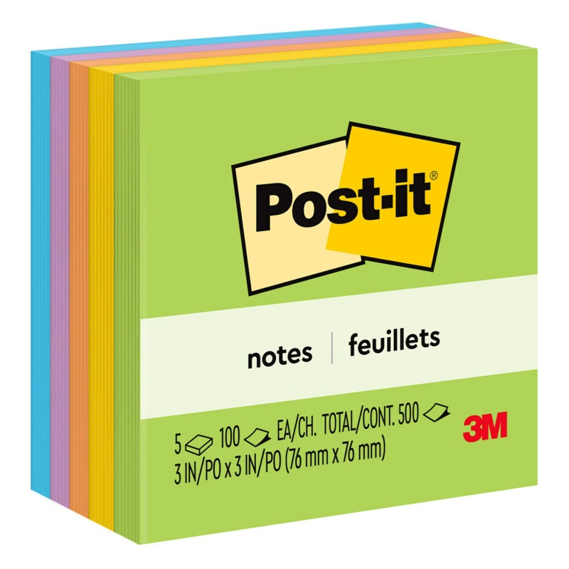 Notes Post-It Ultra Sold As Pk Colors 3 X 3