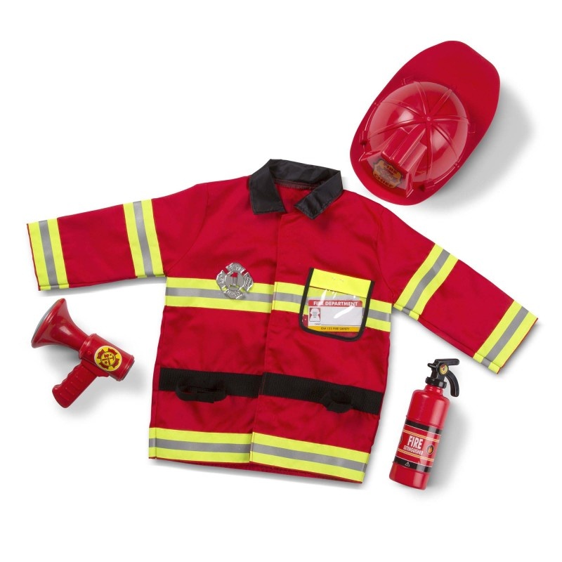 Role Play Fire Chief Costume Set