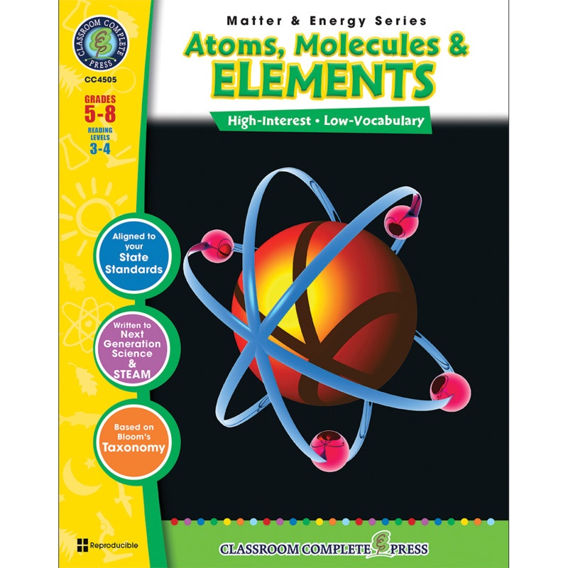 Matter & Energy Series Atoms Molecules & Elements