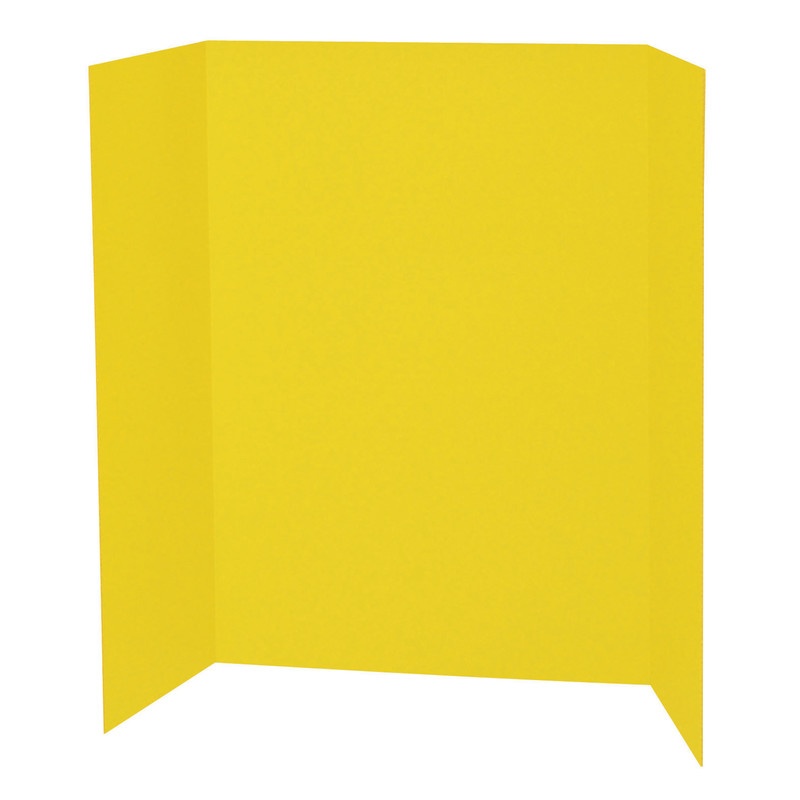Yellow Presentation Board 48X36