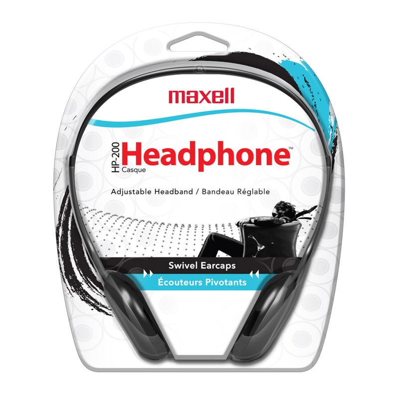 Maxell Hp-200 Stereo Headphones