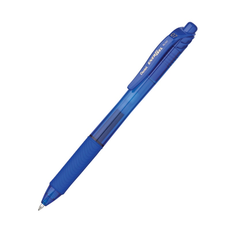 Energel X Blue 0.7Mm Retractable Liquid Gel Pen