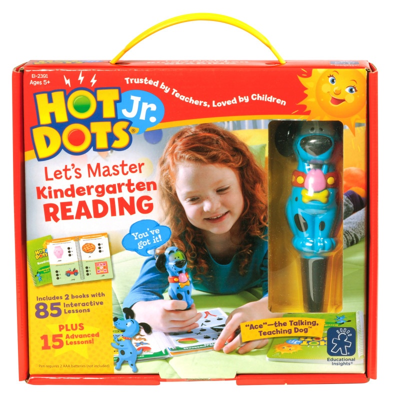 Hot Dots Jr Lets Master Reading Gr k