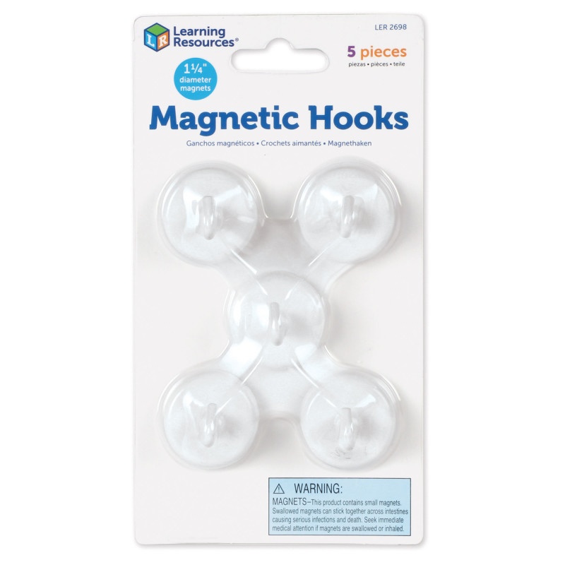 Magnetic Hooks Set Of 5