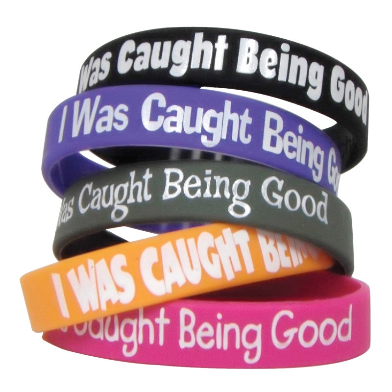 I Was Caught Being Good Wristbands 10/Pk