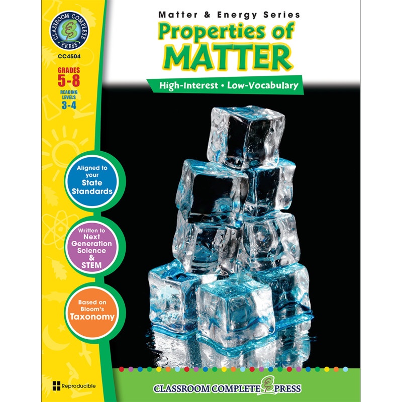 Matter & Energy Series Properties Of Matter