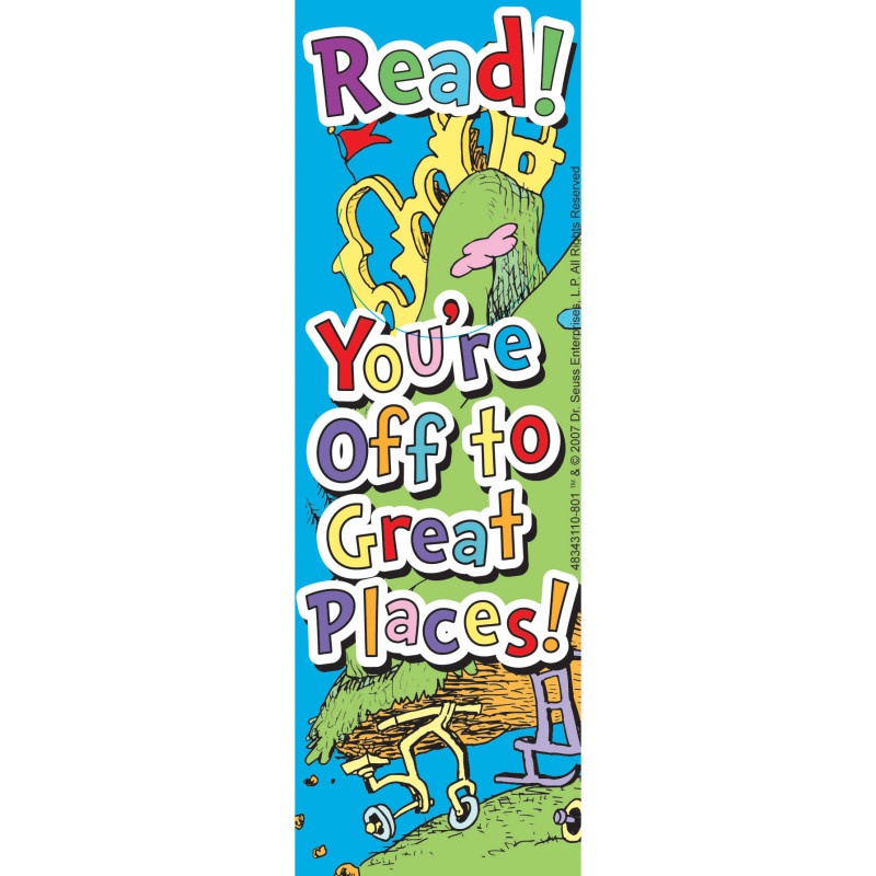 Seuss - Oh The Places Youll Go Book Mark
