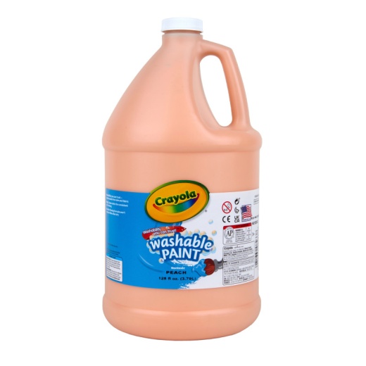 Crayola Washable Paint Gallon Peach