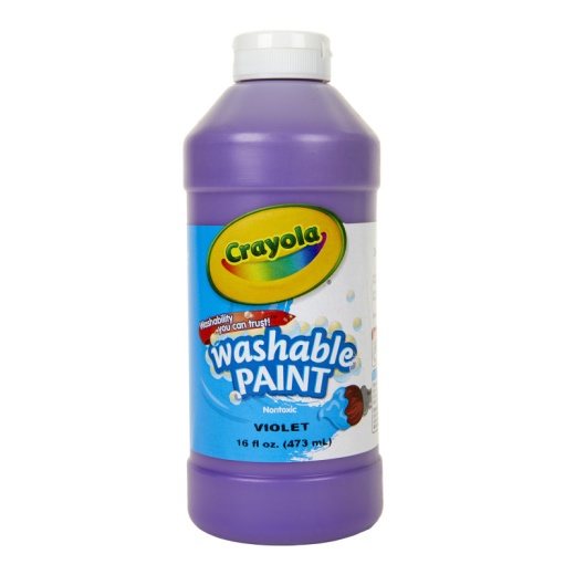 Crayola Washable Paint 16Oz Violet