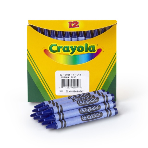 Crayola Bulk Crayons 12 Count Blue
