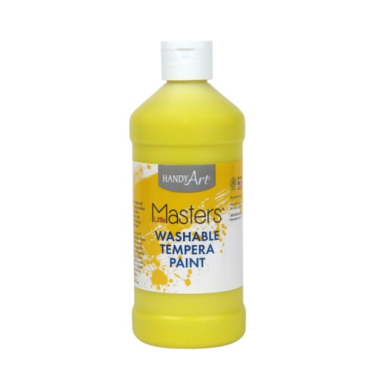 Little Masters Yellow 16Oz Washable Paint