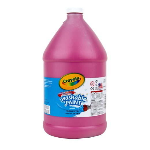 Crayola Washable Paint Gallon Magenta - Where Creativity Meets Fun!