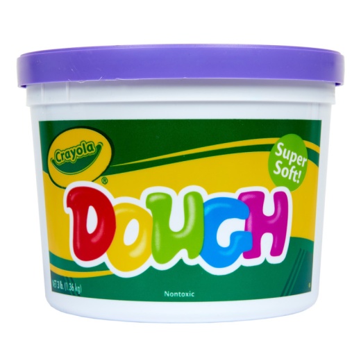 Modeling Dough 3Lb Bucket Purple
