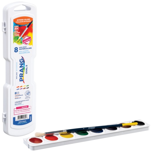 Prang Oval 8 Water Colors