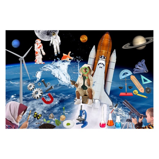 Jumbo Photo Floor Puzzle Science Discovery