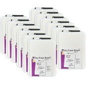 KleenSlate® Attachable Erasers for Dry-Erase Markers, 4 Per Pack, 12