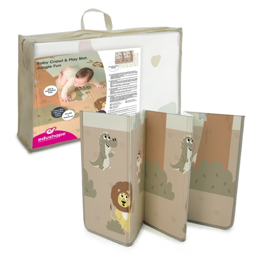 Baby Crawl & Play Mat, Jungle Fun - Edushape