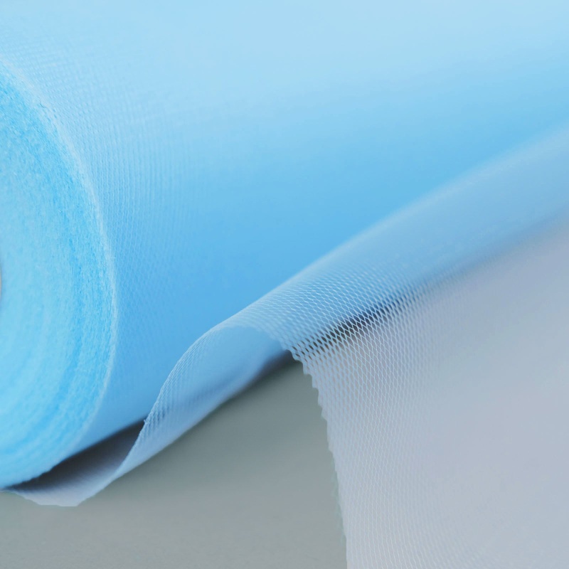 White Tulle Fabric Bolt, Sheer Fabric Spool Roll