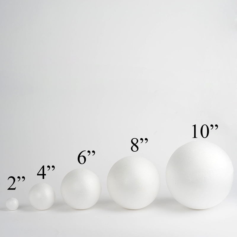 4 inch White Styrofoam Ball