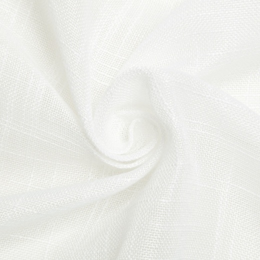 5 Pack  20x20 White Linen Napkins, Slubby Textured Wrinkle Resistant  Napkins