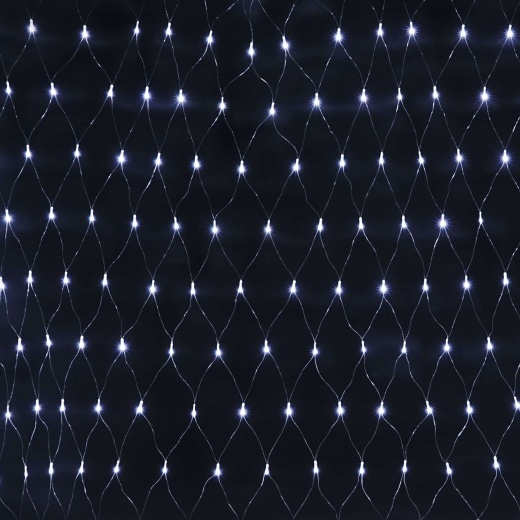 White 600 LED Fish Net Lights - Thumbnail 3