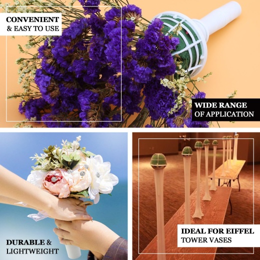Foam DIY Flower Bouquet Holders - Centerpiece Filler 7