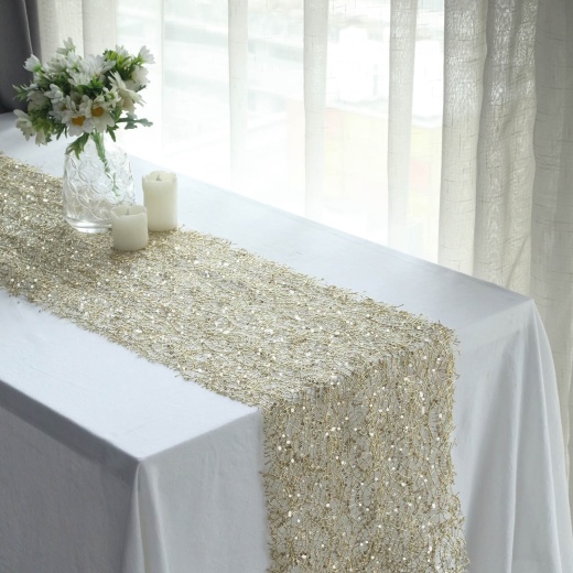 Gold Netting - Decorative Floral Netting