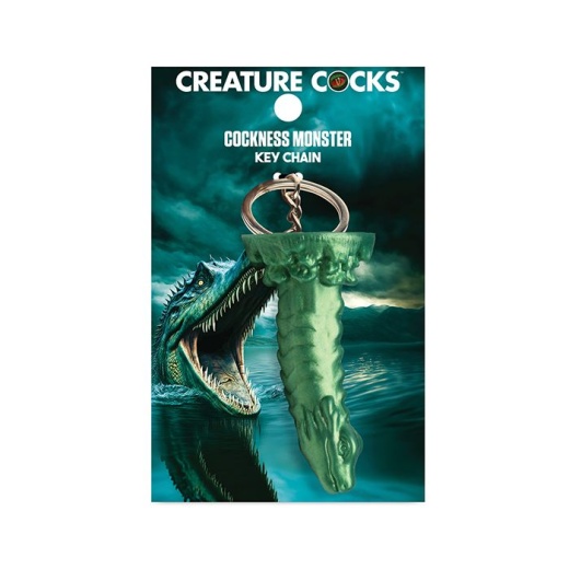 Creature Cocks Cockness Monster Silicone Key Chain - Multi Color