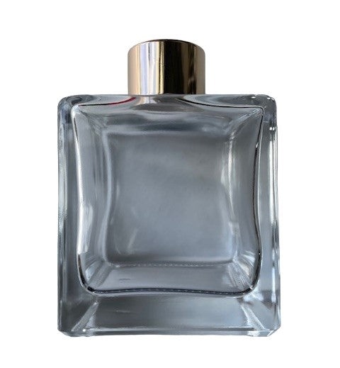 Glass Reed Diffuser Square Bottle 200Ml, Empty