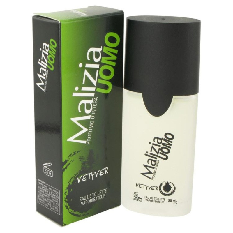 Malizia Eau De Toilette For Men Vetiver 50 Ml