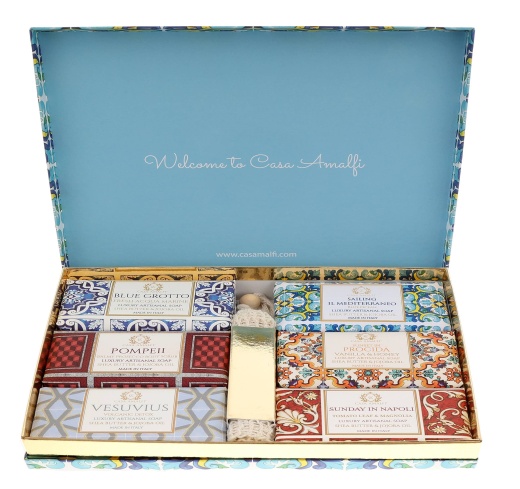 Casa Amalfi Sailing Il Mediterraneo Set 6-Soaps