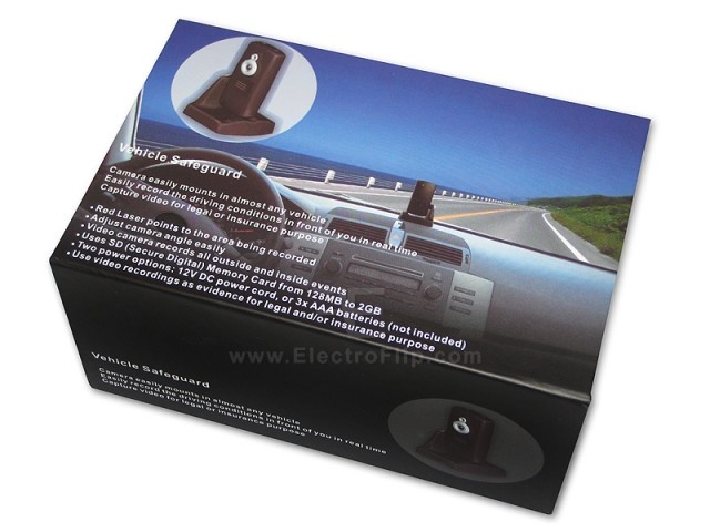 Dashboard Mount Car Video Camera