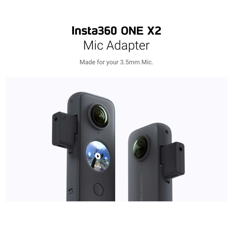 Insta360 One X2 Mic Adapter 3.5Mm