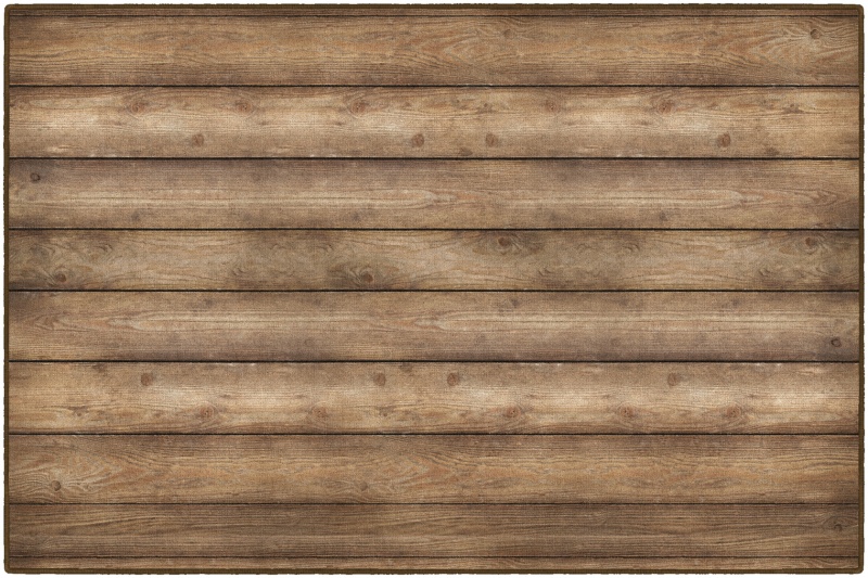 Industrial Chic Rustic Wood 5' X 7'6"