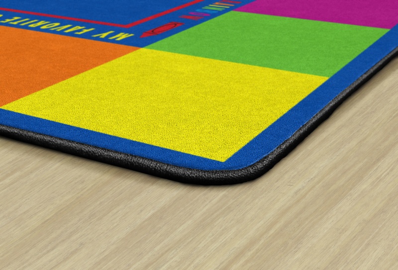 My Favorite Color Classroom Rug 7'6X12