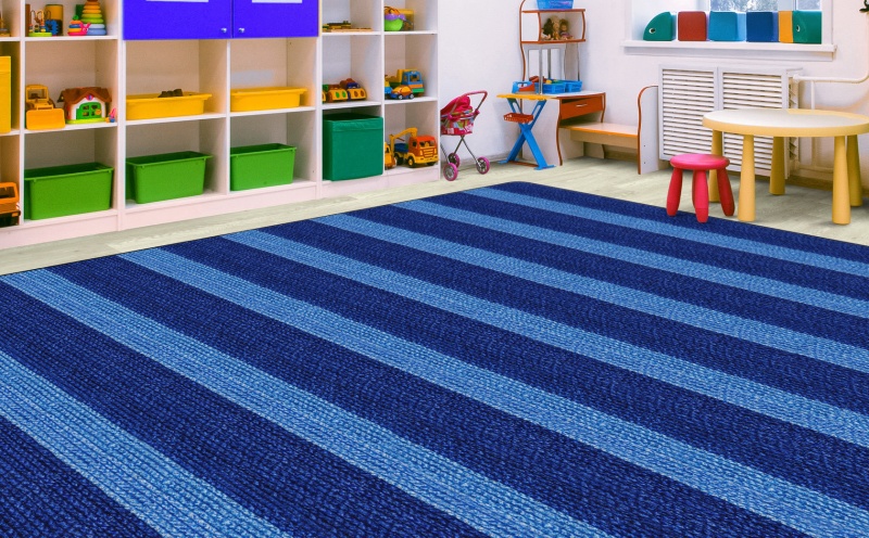 Cozy Basketweave Stripes 10'6 X 13'2
