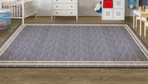 Double Border 7'6" X 12' Nursery Carpet - FE425-44A