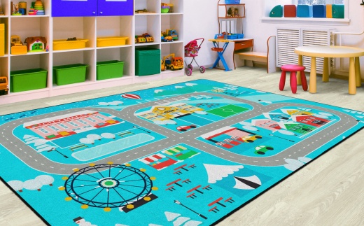 Snow Place Like Home 76X12 Rug