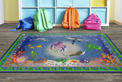 Into The Deep 6'X8'4 Educational Rug