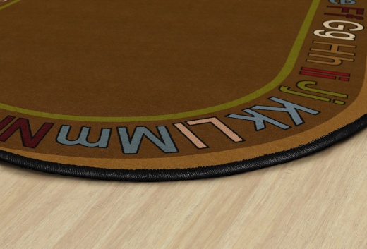 Know Your ABC's Educational Rug - 10'6 x 13'2
