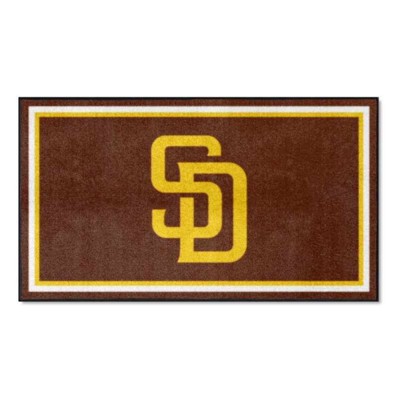 San Diego Padres 3X5 Plush Rug