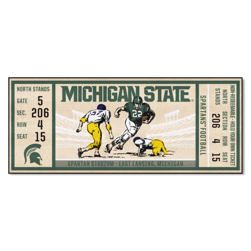 Michigan State Spartans Ticket Runner